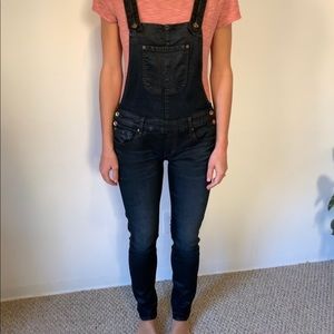Denim overalls